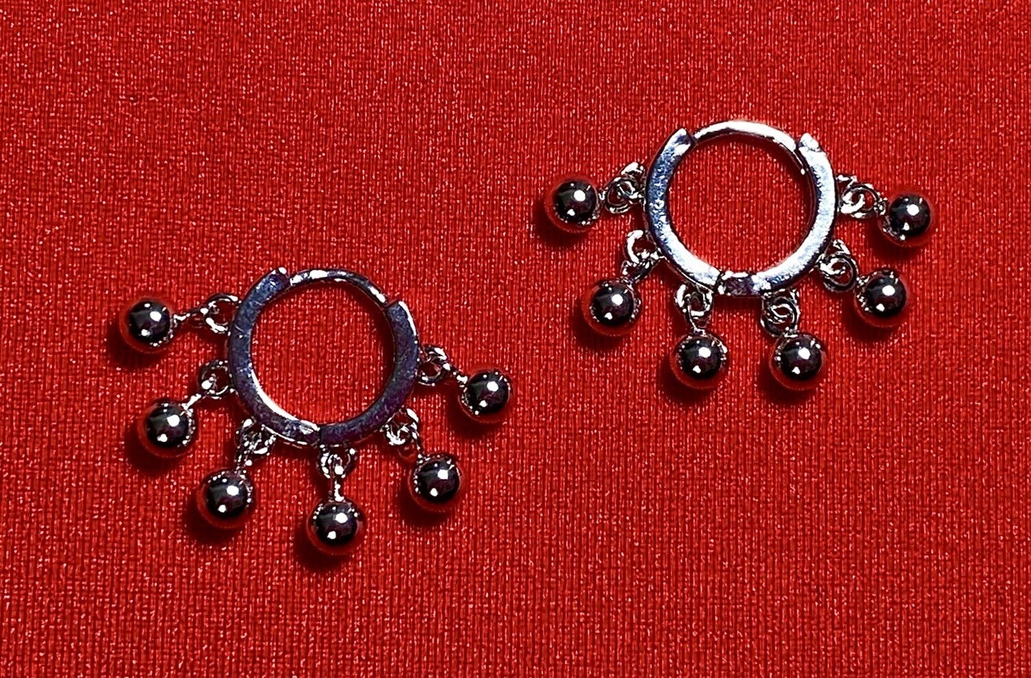 Orecchini perle silver