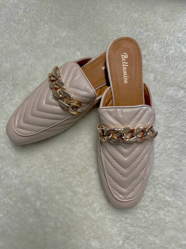 ILARY - Sabot in ecopelle beige