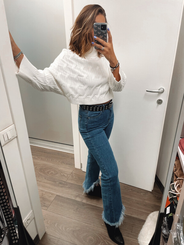 Jeans frange