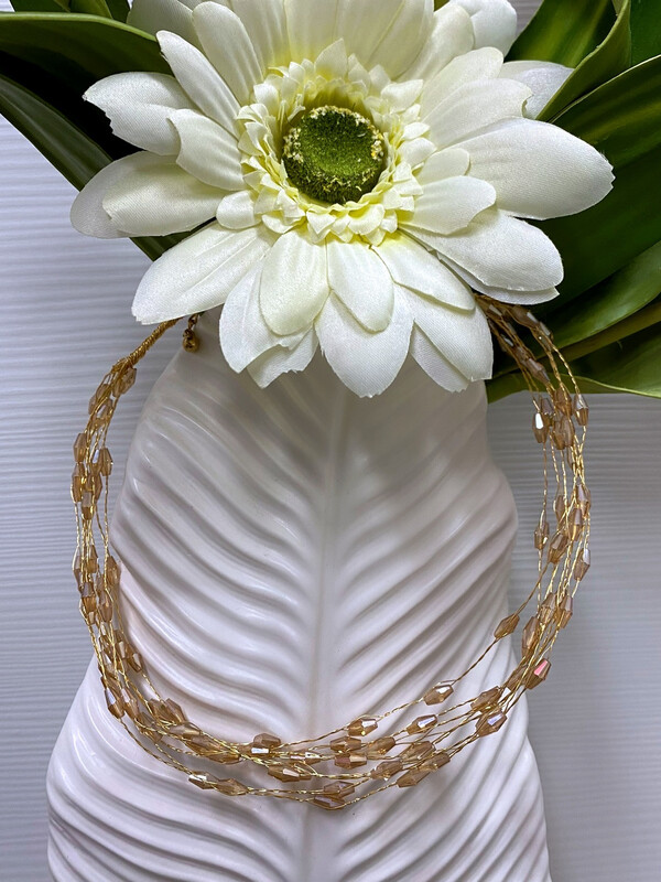 Collana perle gold