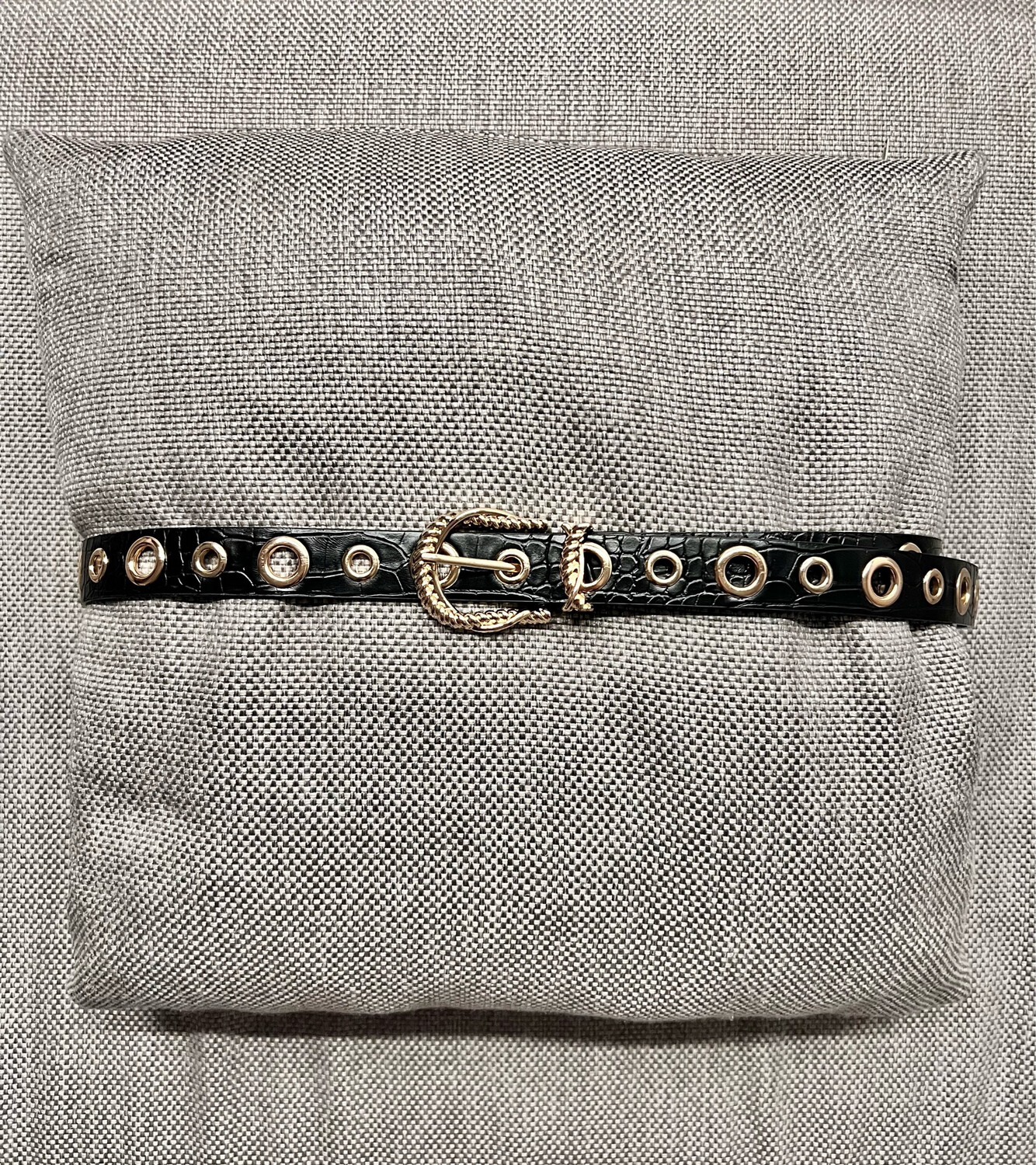 Cintura twist dorata