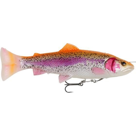 SAVAGE GEAR 4D LINE PULSE TAIL TROUT SLOW SINKING ALBINO TROUT 20cm 102g