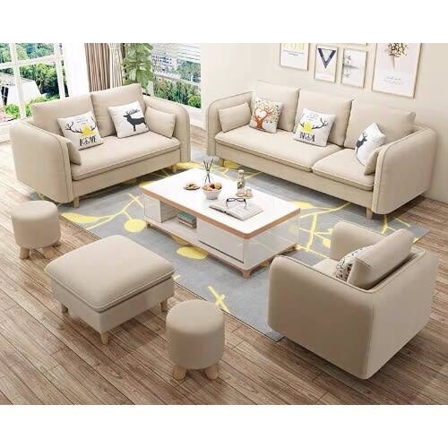 Buy Full Sofa Set And Get A Center Table And 2 Stools Free🎁🥵