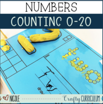 Number Recognition 0-20 Mats and Worksheets