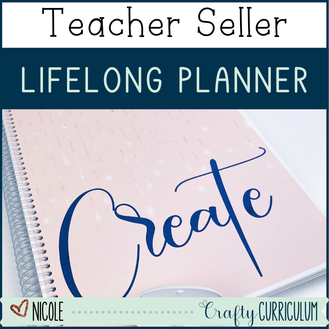 Undated Teacher Seller Lifelong Planner