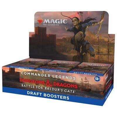 Commander Legends: Battle for Baldur's Gate Draft Booster Buy-A-Box
