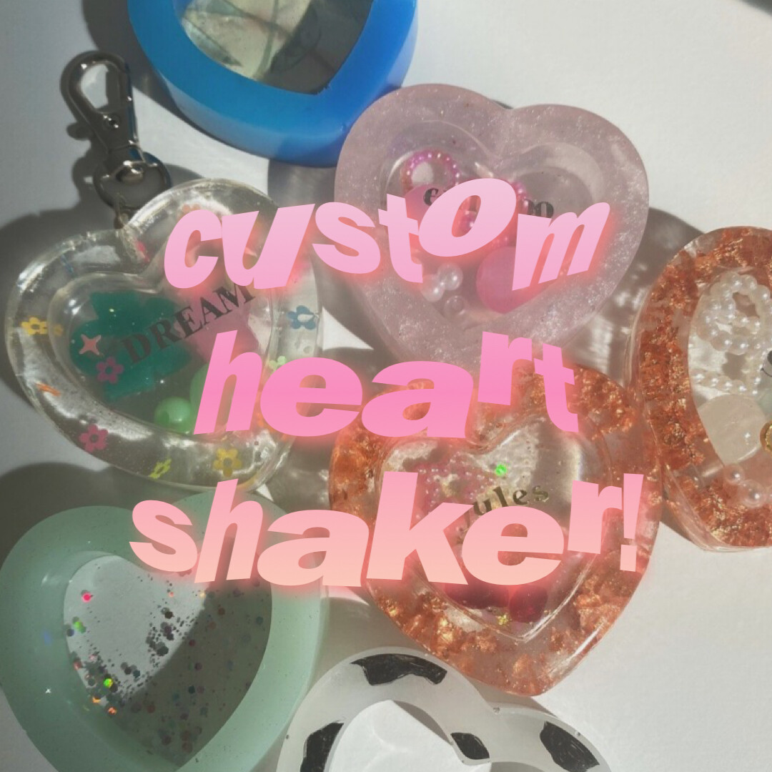 custom heart shaker [SOLD OUT]