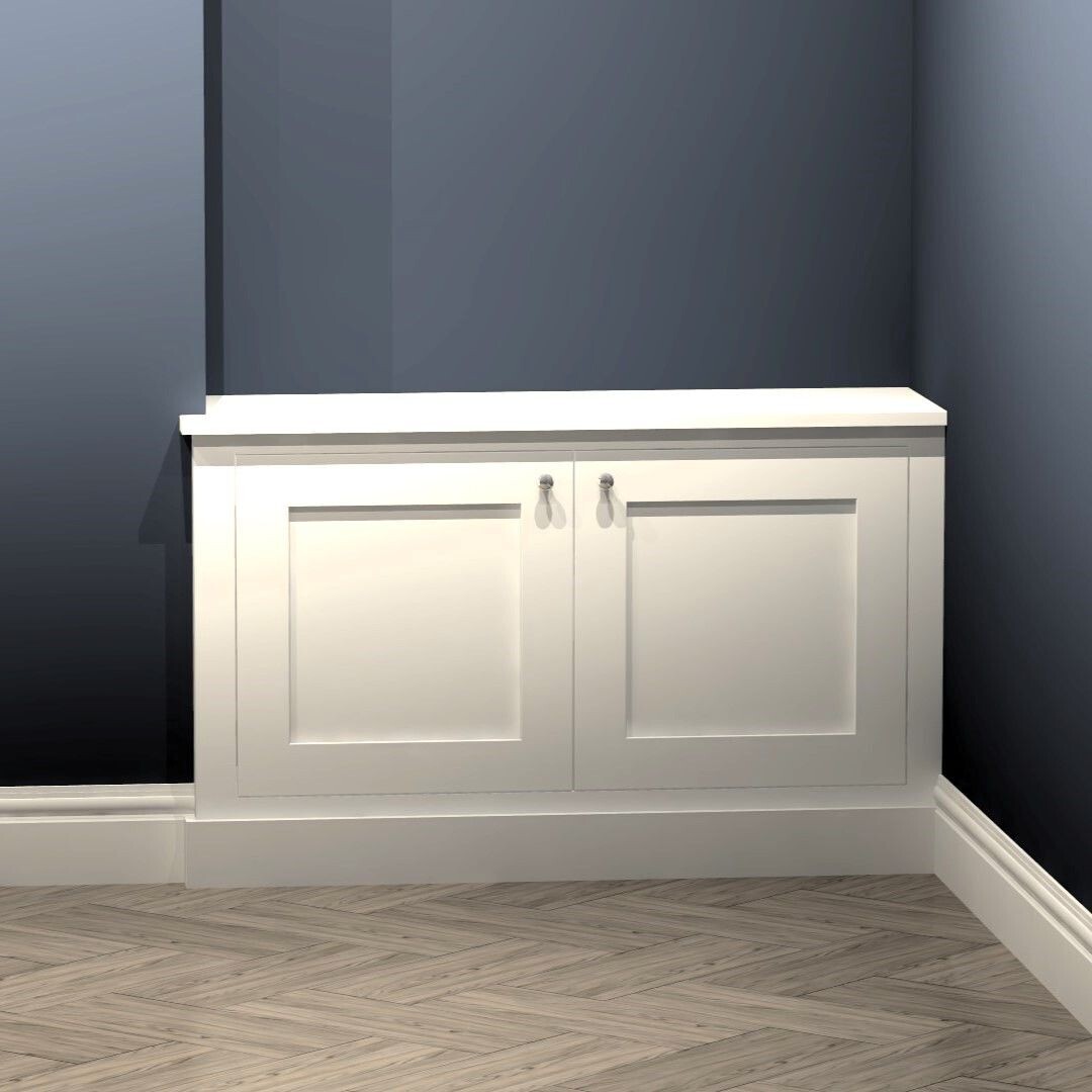 Easy-fit Shaker in frame with simple skirting