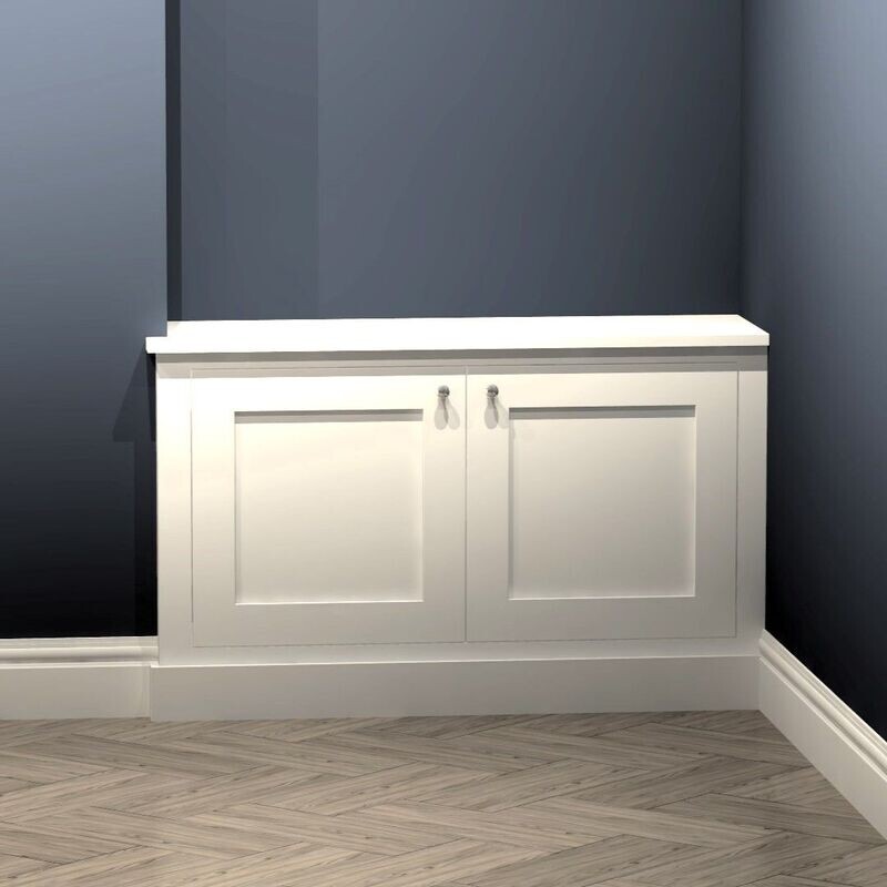 Easy-fit Shaker in frame with simple skirting
