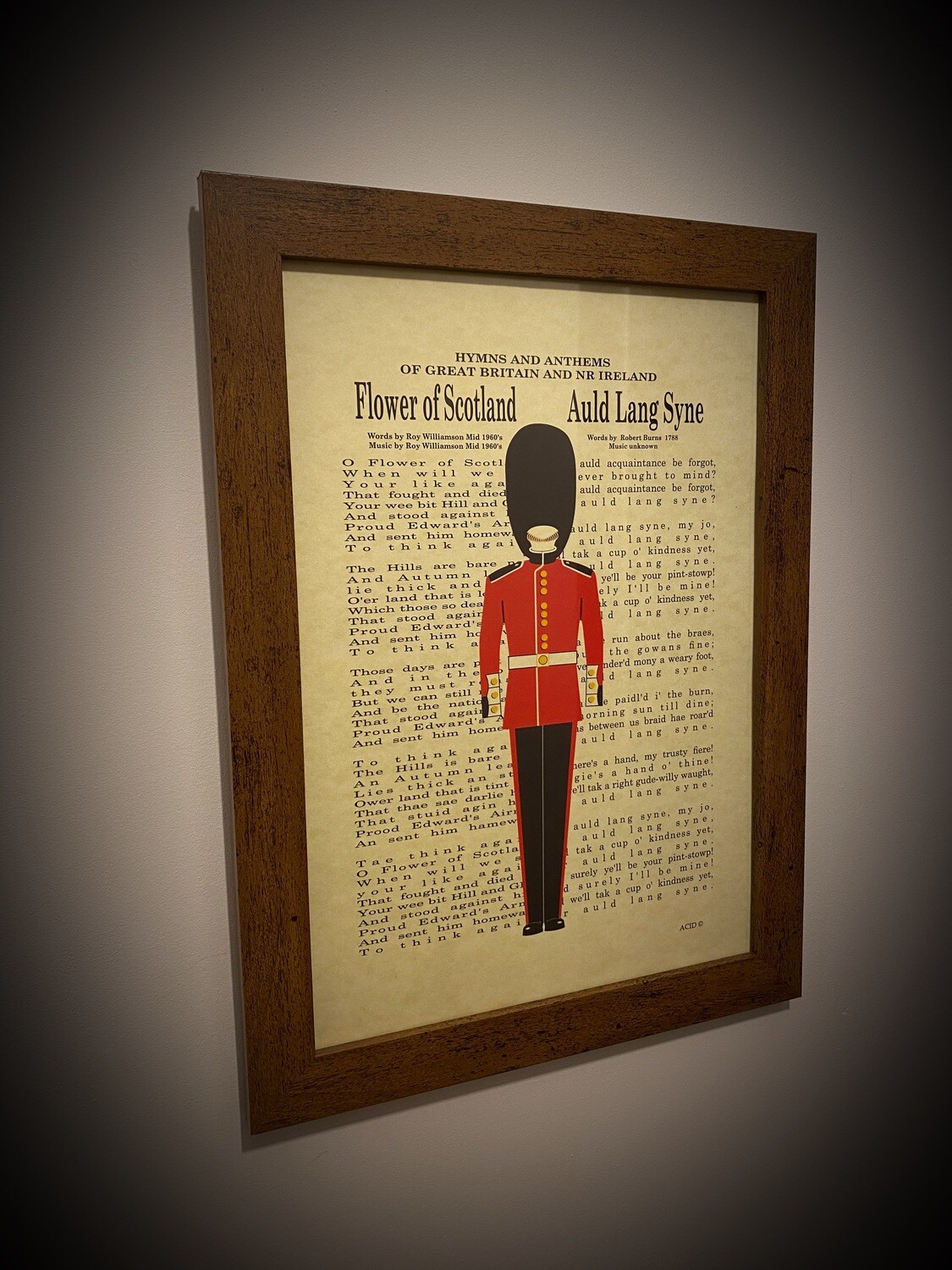 The Scots Guards Framed Art