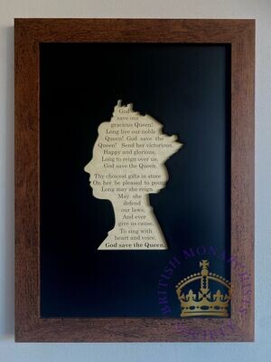 God Save The Queen Silhouette