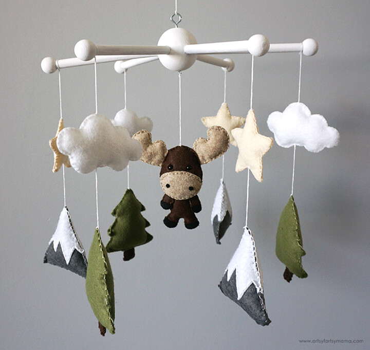 Woodland Baby Mobile Pattern