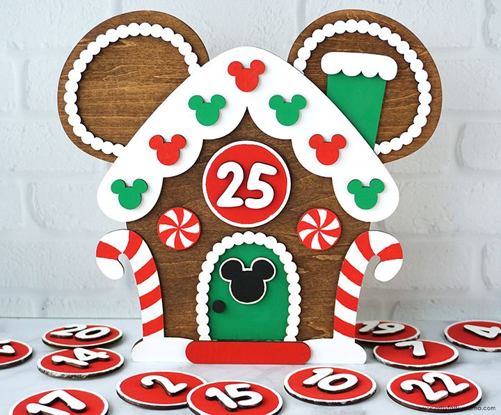 Mouse Ears Gingerbread Advent