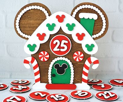 Mouse Ears Gingerbread Advent