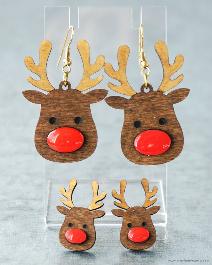 Reindeer Earrings