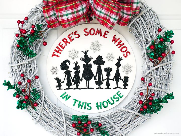 Christmas "There's Some Whos in This House"