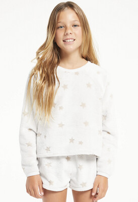 ZSupply - GIRLS - Frosted Star LS Top