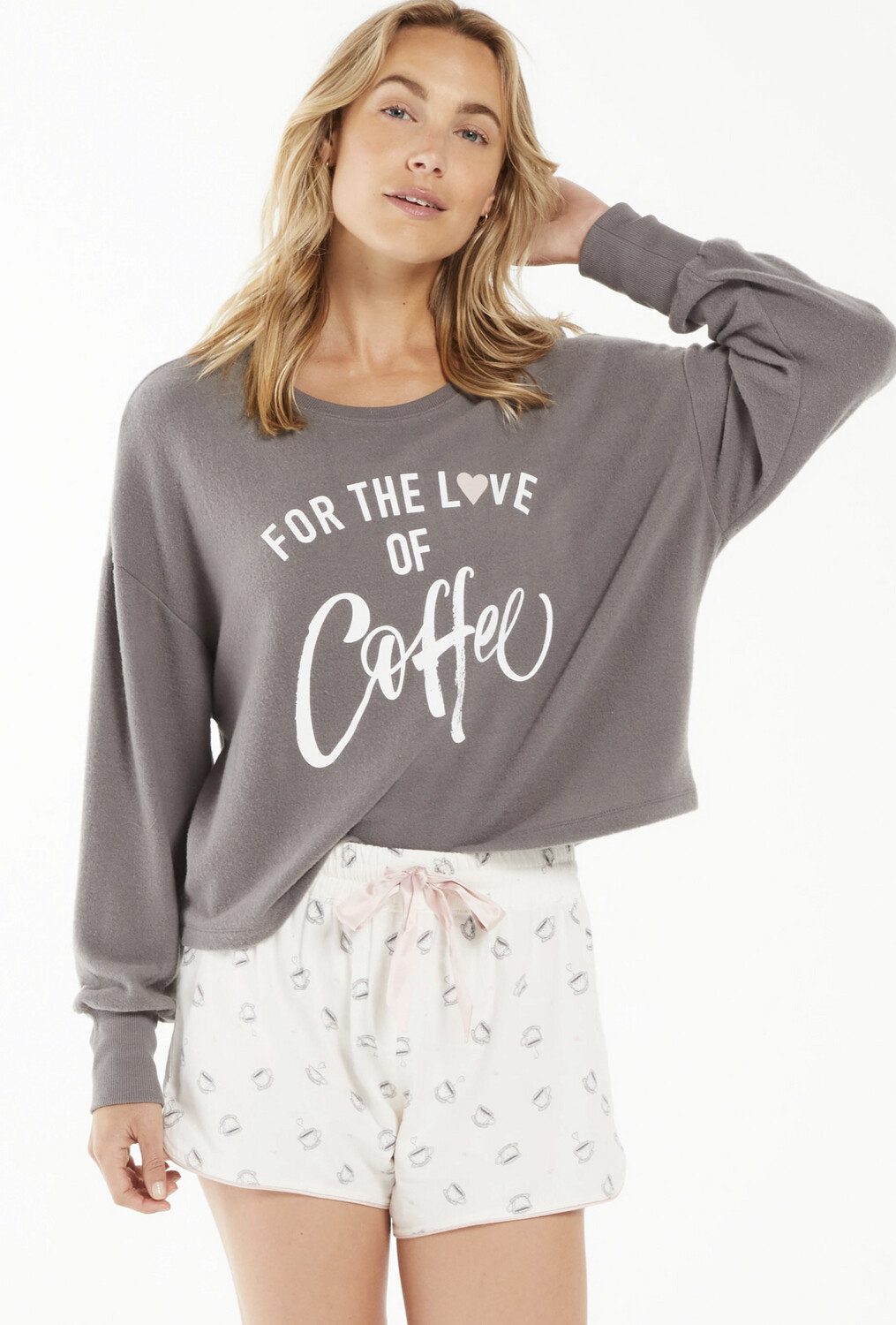 Z Supply - Lina Coffee LS Top
