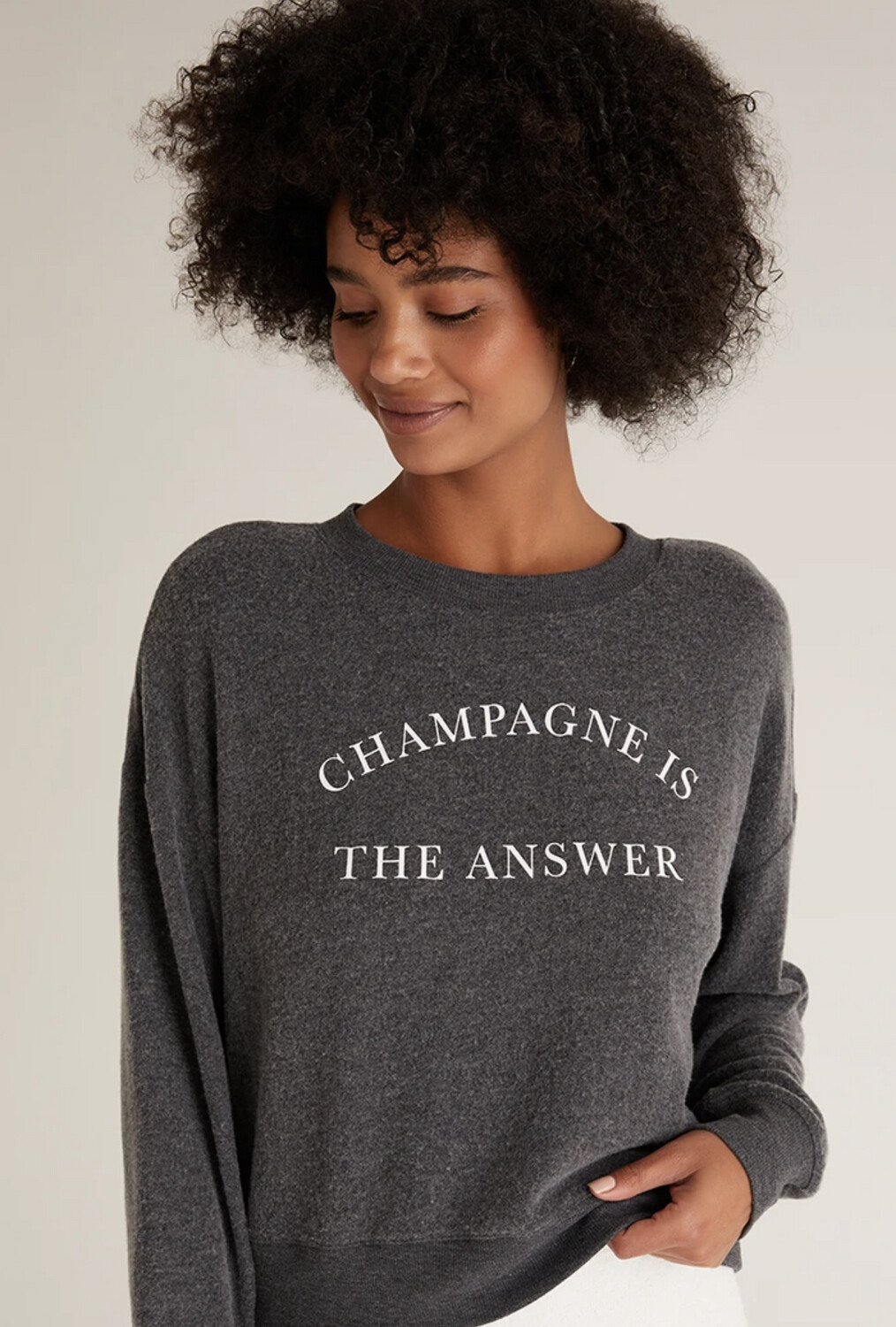 Z Supply - Elle Champagne Sweatshirt 