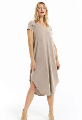 Z Supply - Short Sleeve Reverie Dress Frappe