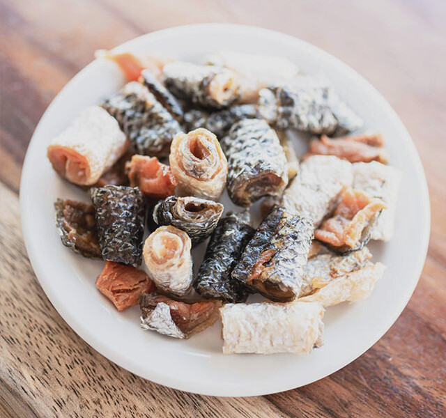 Salmon Skins