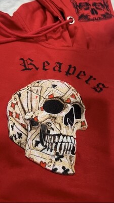 Red Casino Reaper Gang Hoodie