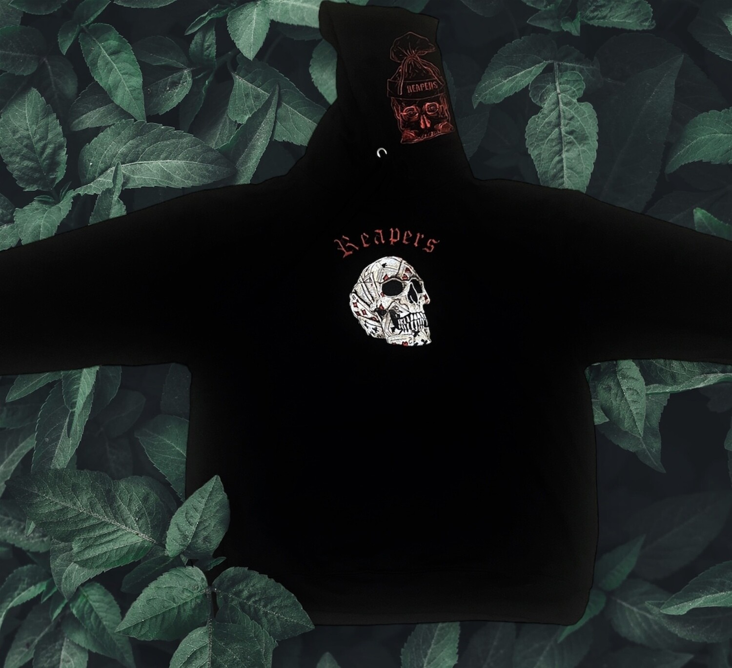 Black Casino Reaper Gang Hoodie