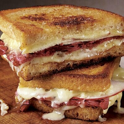 Kid's Grilled Cheese with Meat