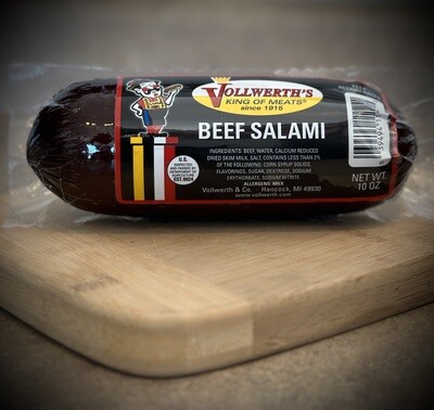 Vollwerth's Beef Salami, 10 oz