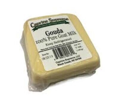 Cheese - Goat Milk, Gouda 7oz
