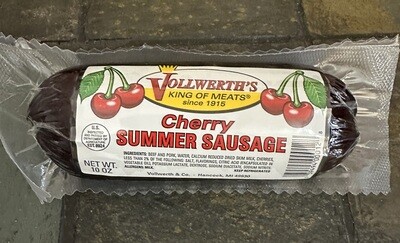 Vollwerth's Cherry Summer Sausage 10 oz