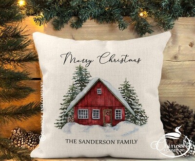 Merry Christmas House Personalized