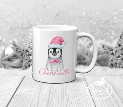 Children's Penguin Holiday Mug 11oz