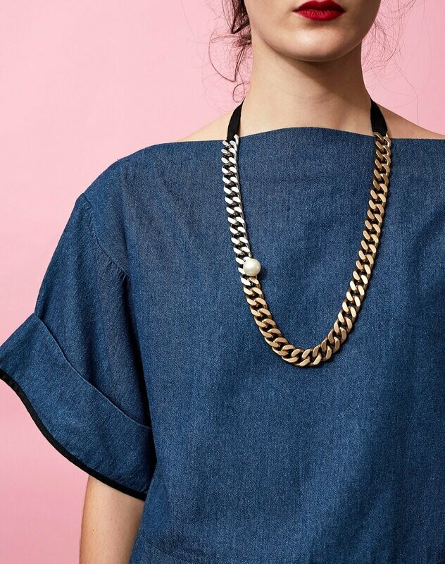 LONG SAUTOIR NECKLACE