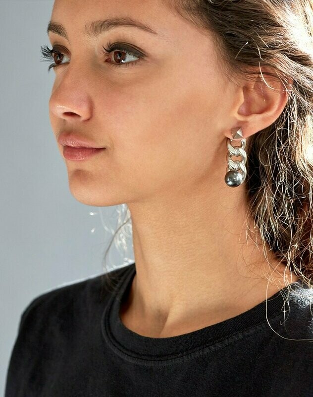 EARRING – CHAIN PEARL