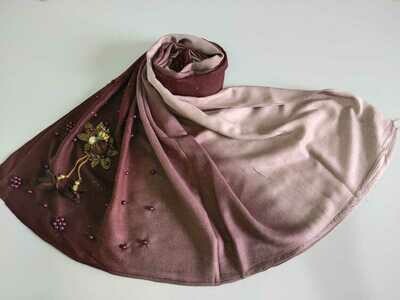 DOUBLE COLOUR REYON COTTON FABRIC HIJAB