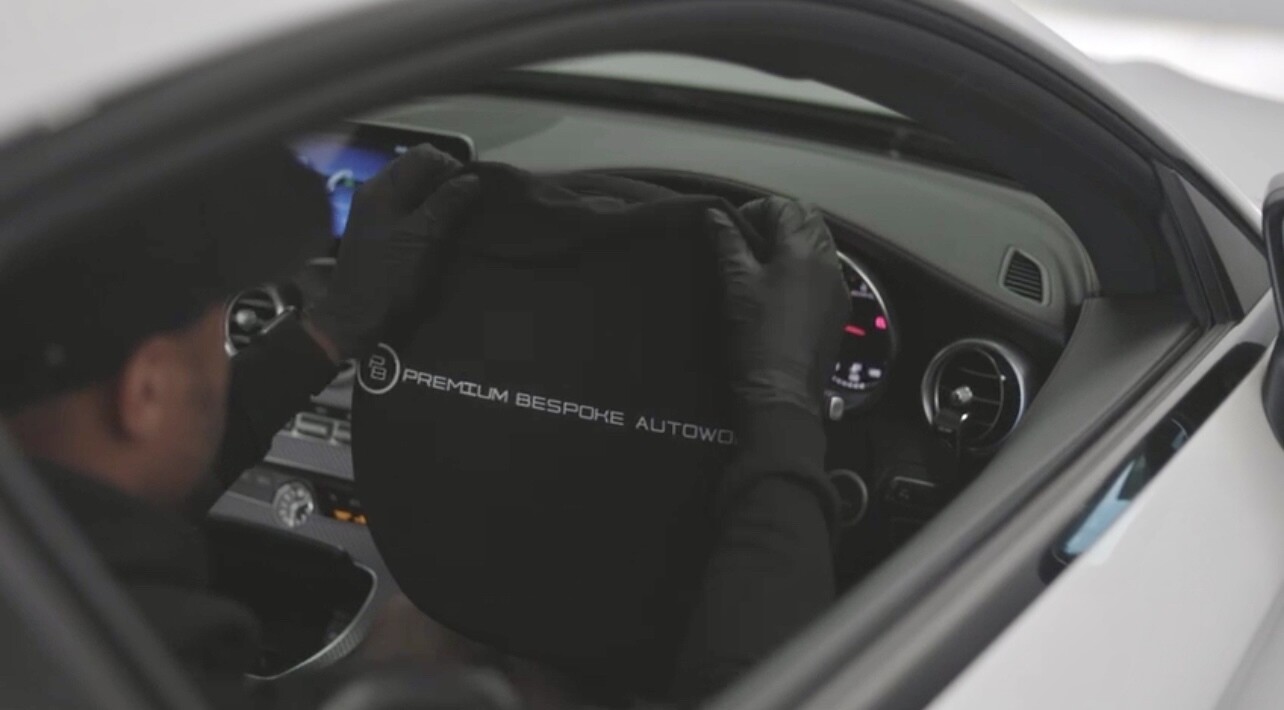 Steering Wheel Cover By Premium Bespoke AutoWorks