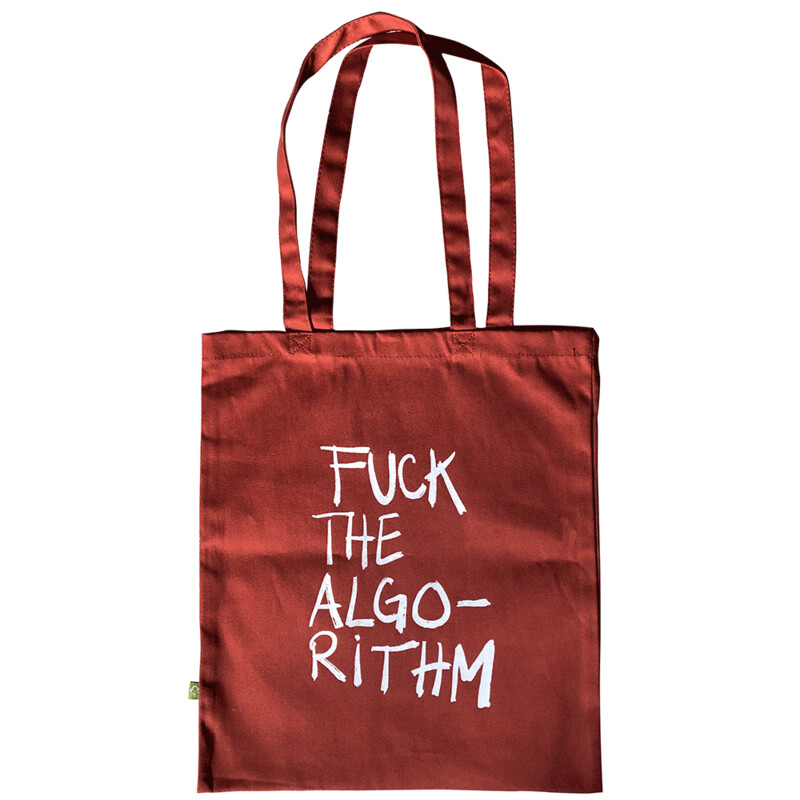 FUCK THE ALGORITHM — Tote bag