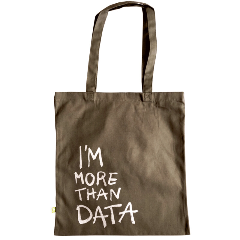 I'M MORE THAN DATA — Tote bag