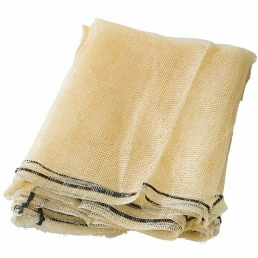 Nätstorsäck för Ved 1m³, Beige för EUR-pall