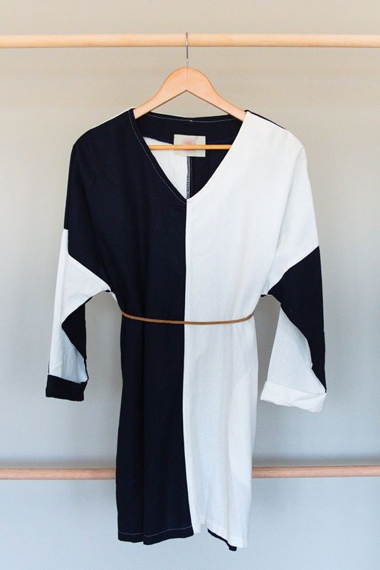 Valentina Colour Block Shirt Dress