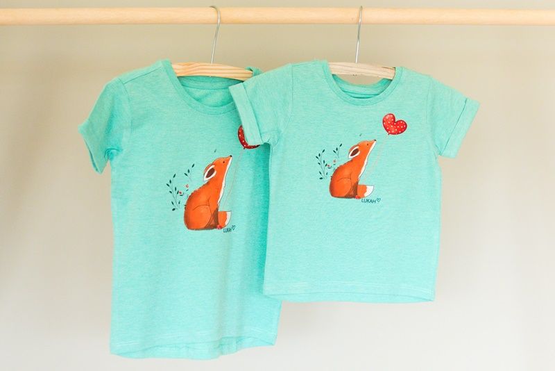 Fox 2 T-shirt Short Mint