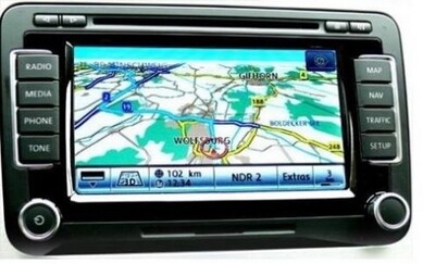 Reparatur VW RNS 510 oder Skoda Columbus geht an/aus und knackt