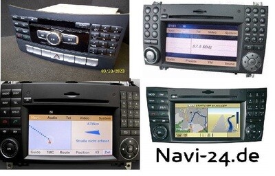 Reparatur Mercedes COMAND APS NTG 2.5 oder NTG 4.5 Navigation lässt sich nicht aktivieren