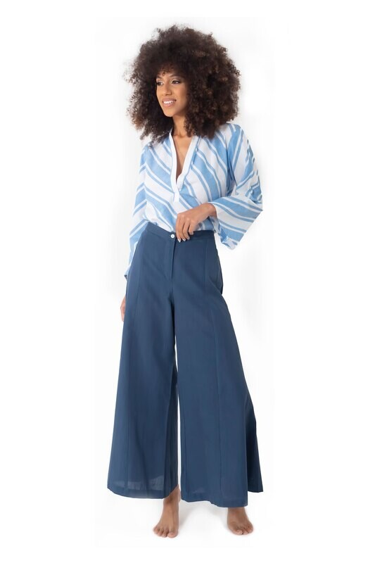 ICONIQUE PALAZZO BLUE
broek