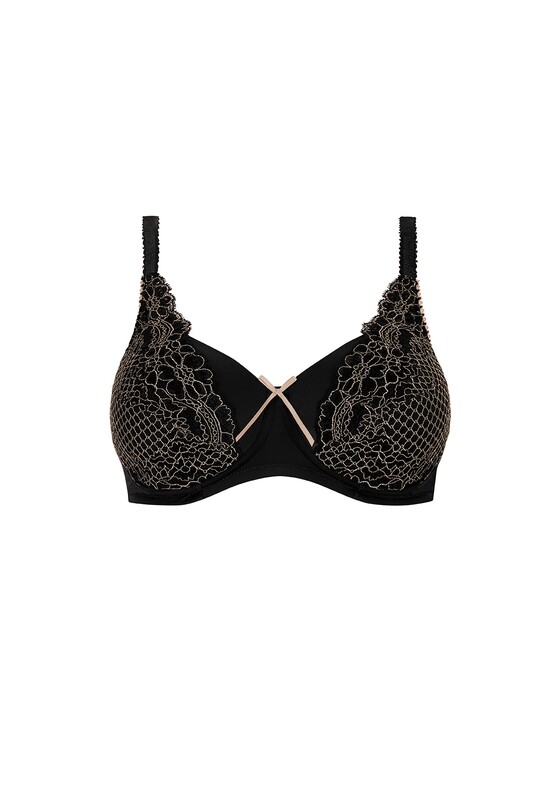 AMOENA ALINA BLACK
voorgevormde bh zonder beugel