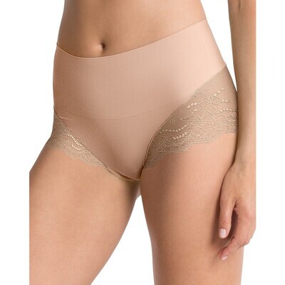 SPANX UNDIE-TECTABLE LACE HIGH HIPSTER POWDER
corrigerende hipster