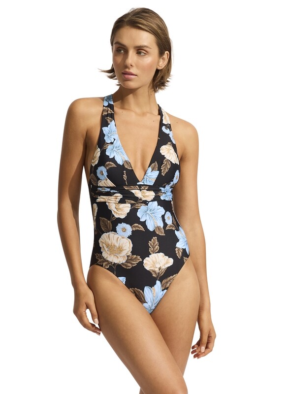 SEAFOLLY CROSS BACK ONE PIEVE black
badpak gekruisde rug