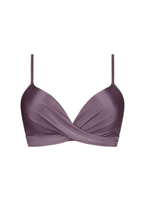 BEACHLIFE PLUM padded wired top
