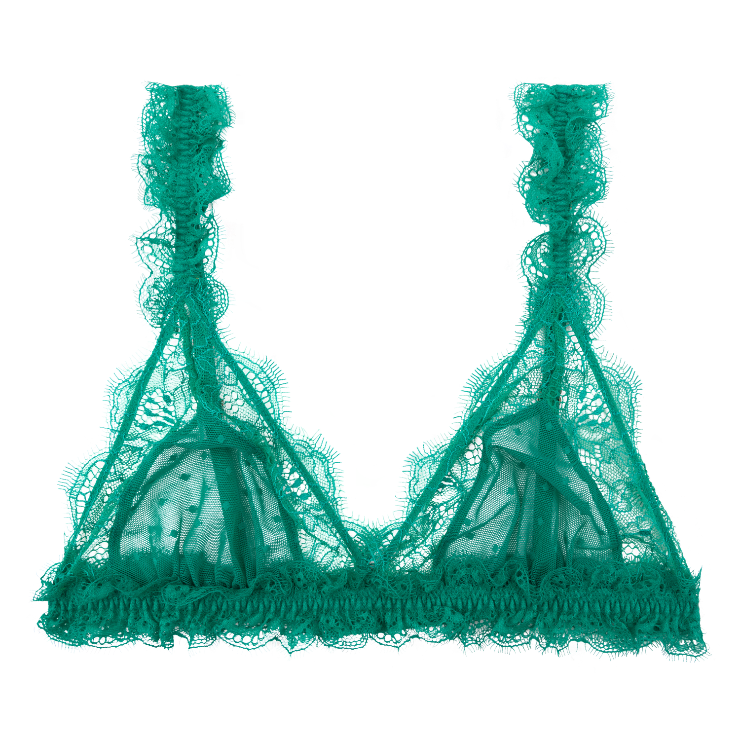 LOVESTORIES LOVE LACE BRALETTE groen